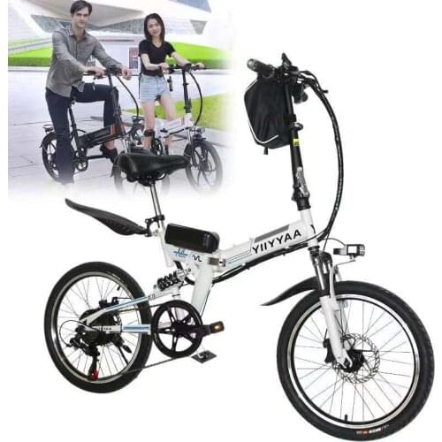 20-Inch Electric Mini Driver Electric Bicycle Lithium Battery Electric Motorcycle Aluminum Alloy Folding Electric Bike