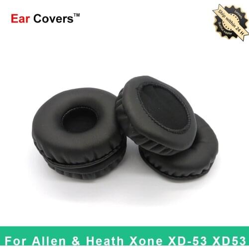 Ear Pads For Allen & Heath Xone XD-53 XD53 Headphone Earpads Replacement Headset Ear Pad PU Leather Sponge Foam