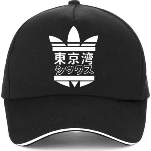 Japanese style Tokyo Bay baseball cap Men Women100% cotton fashion dad hats hip hop snapback hat men sport cap unisex