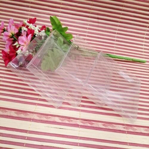 100pcs Large ABB Clear Transparent Pvc Plastic Box Gift Packaging Box for Jewelry Gift Box Packaging Display Christmas Gift Box