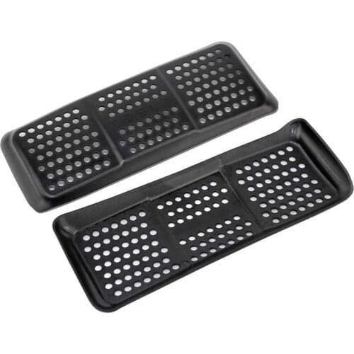 For Tesla Model 3 Rear Seat Air Vent Cover Grille Air Conditioner Vent Protector Under Front Seat (2 PCS)