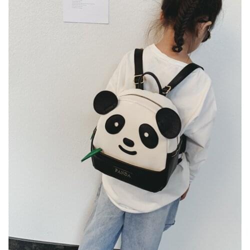 3D Animal Panda Childrens School Bag Kindergarten Cartoon Backpack Boys Girls Baby Kids Bag Student Lovely Schoolbag Gift