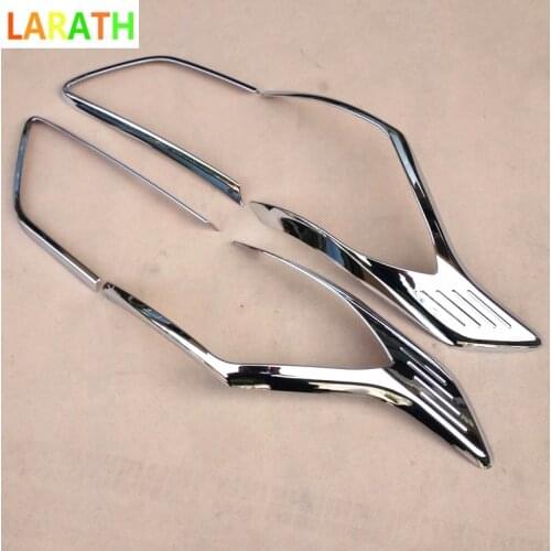For Hyundai Creta IX25 2015 2016 2017 ABS Chrome Rear Tail Lights Cover trim TailLight Lamp Decoration Car-styling Accessories