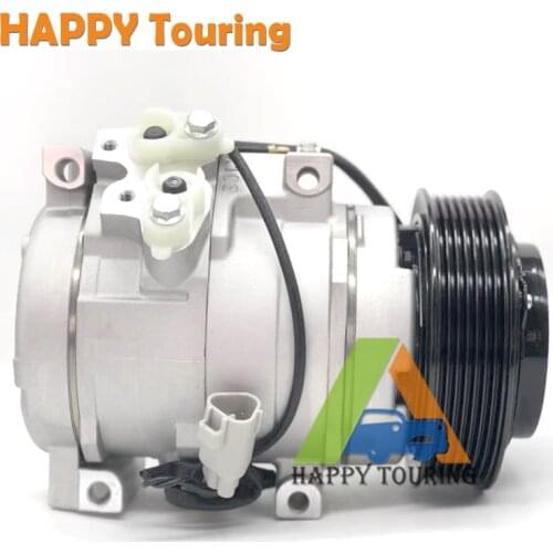 For 10S17C Compressor Toyota Land Cruiser J12 02-09 88310-6A140 88320-6A080 88410-35400 DCP50085 7PK