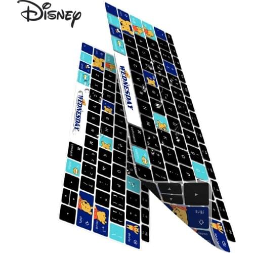 Original Disney Mickey Laptop Keyboard Stickers for Apple Macbook Air 2018 13.3in Keyboard Silicone Skin Cover for Mac Air 2019
