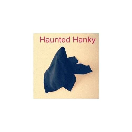 Haunted Hanky - Magic Tricks,Ghost handkerchief,Magic Accessories,Close-Up,Stage Magic Props,Gimmick