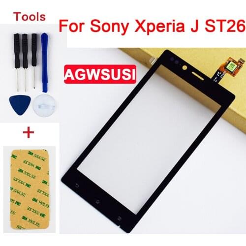 For Sony Xperia J ST26a ST26i ST26 Full Touch Screen Digitizer Sensor Glass