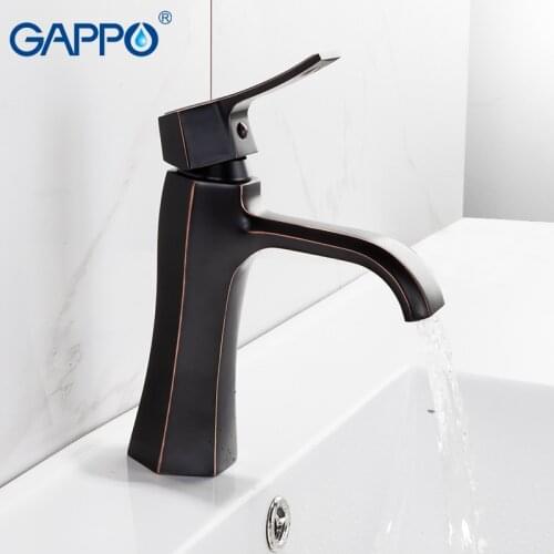 GAPPO Basin Faucets black bathroom faucet water taps basin sink faucet taps bathroom water faucet mixers torneiras monocomando
