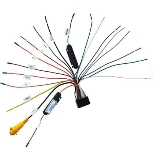 Universal Car DVD Radio ISO 20Pin Wire Power Cable Harness Plug Connector