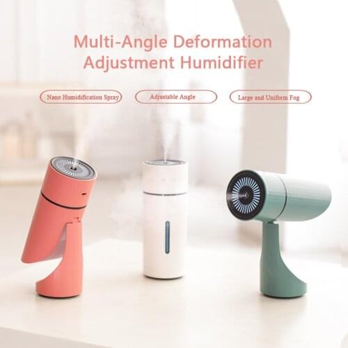 Rotating Humidifier Usb Charging Mini Car Fog Volume Air Humidifier Mini Air Conditioner Nano Mist Sprayer Portable