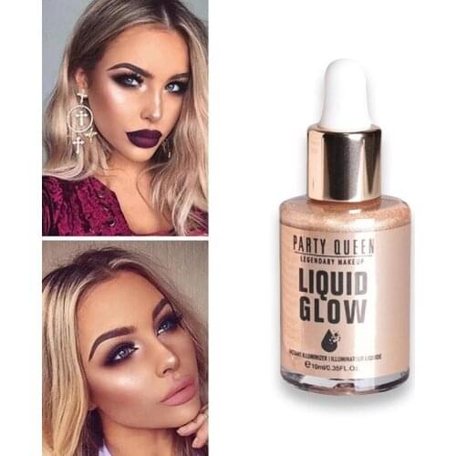 10ml Liquid Highlighter Illuminator Contouring Makeup Concealer Makeup Face Bronzer Primer Glow Brightener Highlighter Face