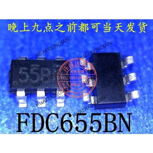 1Pieces new Original FDC655BN type 55BN SOT23-6 In stock real picture