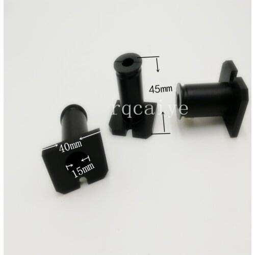 15 pieces offset press parts size 45x40x15mm feeder sucker Man Roland 700 Printing machine black sucker
