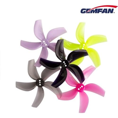 8 Pair Gemfan Cinewhoop D63-5 Props Propellers 5-Blade PC 1.5mm for RC FPV Racing Freestyle 2.5inch Ducted Drones 1105 5500KV