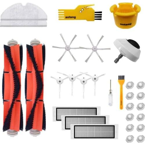 Accessories Main Brush For Roborock S5 S6 S50 S51 E25 E20 E35 Xiaomi Mi Robot Xiaomi Mijia Robotic Vacuum Cleaner Hepa Filter