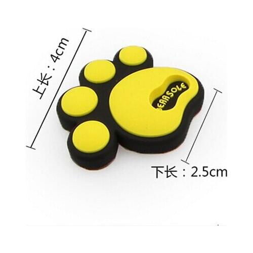 Car-Styling Animal Dog Bear Footprint Decal Stickers For Hyundai Santa Fe Veracruz Mistra Tucson Veloster Rohens AZERA Avante