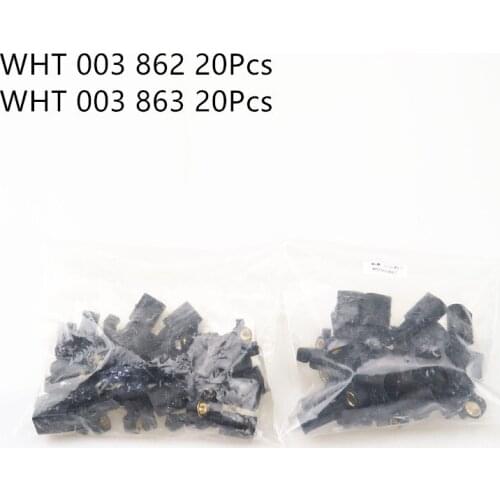 AZQFZ 20Set Rear Right&Left Car Wheel ABS Speed Sensor For VW Passat Golf Fox Polo Tiguan A1 A2 A3 Q2 TT WHT 003 862 WHT 003 863