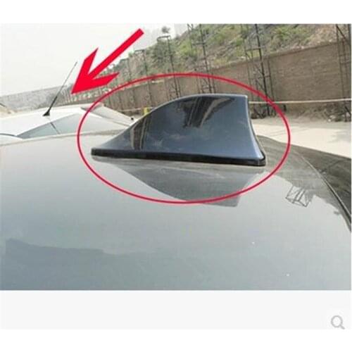 Car-Styling Shark fin Antenna cover Case For Mitsubishi ASX Outlander Lancer Colt Evolution Pajero Eclipse Grandis FORTIS Zinger