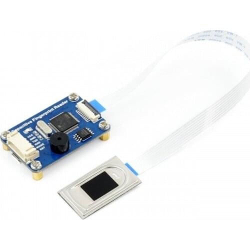 Capacitive Fingerprint Reader module onboard processor STM32F105 commercial fingerprinting algorithm semiconductor sensor