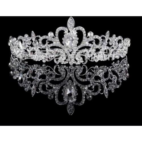 Best Selling Bridal Fascinators With Rhinestone Head Pieces Crystal Bridal Headbands Tiaras Crowns Wedding Hair Accessories