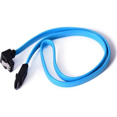 50cm SATA 3.0 Hard Disk Data Cable SATA 3.0 III SATA3 6GB/s Hard Disk Data Cable SAS Data Cable Dual Channel Straight 90 Degree