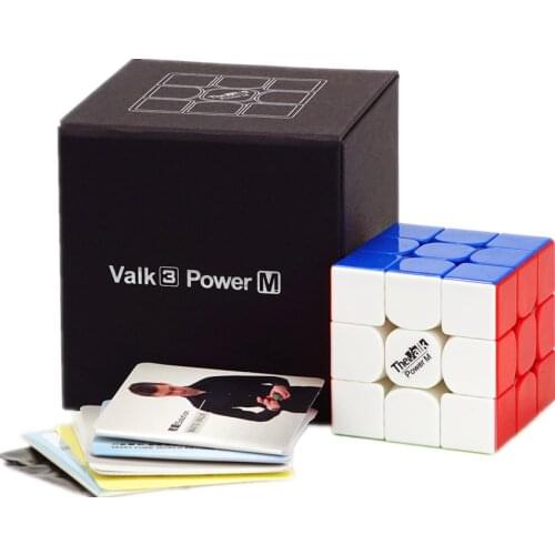 The Valk 3 Power M Valk 3 M Mini Size Cube 3x3 Elite M Speed Magnetic Magic Cube Mofangge Qiyi Competition Toy WCA Puzzle
