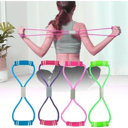 Mini Yoga Elastic Band For Fitness Resistance Bands Equipment Home Bar Bands Band Training Exercise Rubber Pilates Expander T3L3