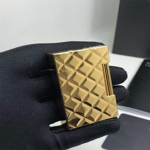 100% brand new made in China retro original DuPont bright sound lighter windproof lighter electronic lighter