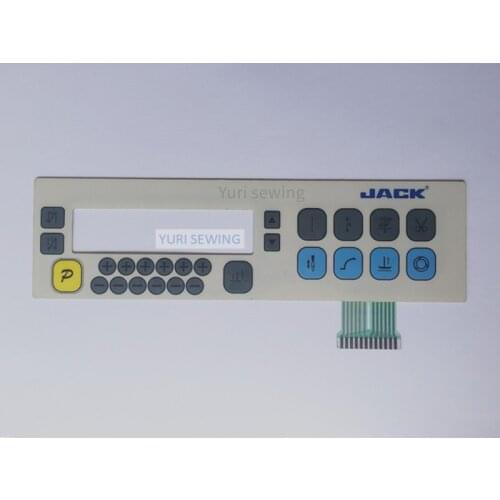 Powermax jack control box operation panel sheet control board sticker membrane paper keypad auto industrial sewing machine part