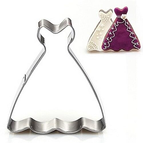 Stainless Steel Cookie Cutter Biscuit Jelly Fondant Cake Mold Kitchen DIY Tool