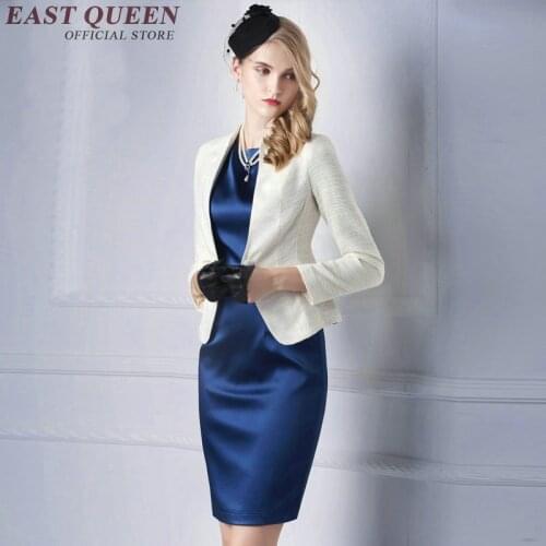 Interview suits luxury female noble ladies business office uniform designs women social ceremony festival dress suit AA2334 Y