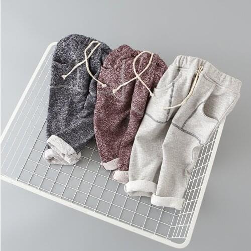 Boys Pants Children Trousers Kids Spring Autumn Clothes for Baby Boy Harem Pants toddlers caimian