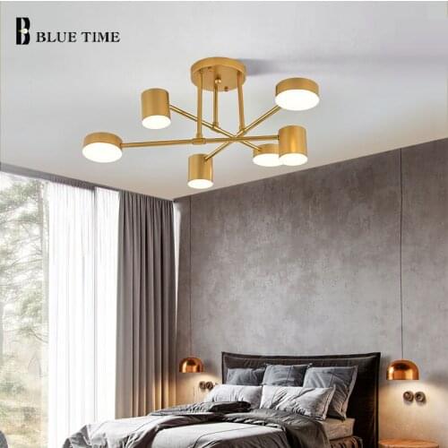 Modern LED Chandelier Home Lights For Living Room Dining Room Kitchen Bar Decor Light Ceiling Chandelier Indoor Lighting Fixture