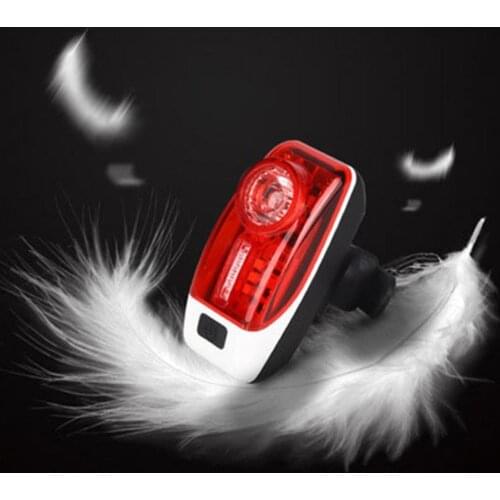 Super Bright Bike Tail Light Night Riding Safety Warning Cycling Accessories Flashing Rear Light Waterproof USB Charging