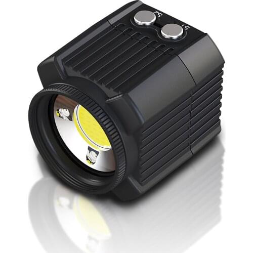 Mcoplus Waterproof Outdoor LED Video Light 60m/195ft Diving Video Photography LED Bright Fill Light For Camera Phone Lamp Underw