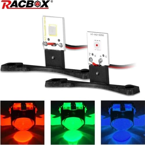 LED Devil Eyes Demon Evil Eye For Car Projector Lens Headlights DRL Decorative Lights DIY Car Styling Multicolor RGB Lamp