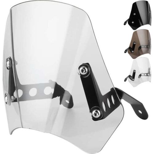 Short Motorcycle Windshield Wind Deflector Windscreen Protective Fairing Fit for Benelli Leoncino 250 Motorcycles Accessories