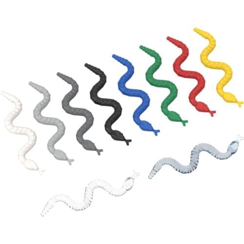 10PCS Building Blocks 30115 Snake High-Tech Bricks Assembles Particles Assembly Parts Education Toys For Children