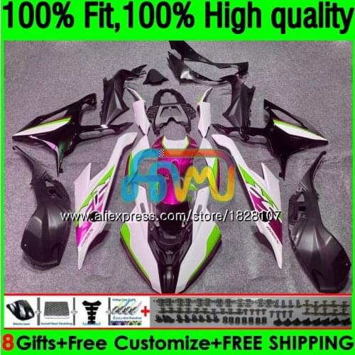 100%Fit Injection For NEW S1000 RR S1000RR 19 20 21 153BS.63 S1000-RR S 1000 RR S 1000RR 2019 2020 2021 OEM Fairing Rose white