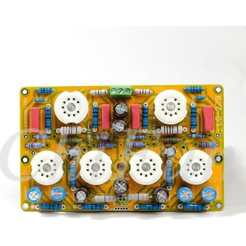 6N2 + 6P1 Amplifier Push-pull Line Amplifier Board Stereo LG279