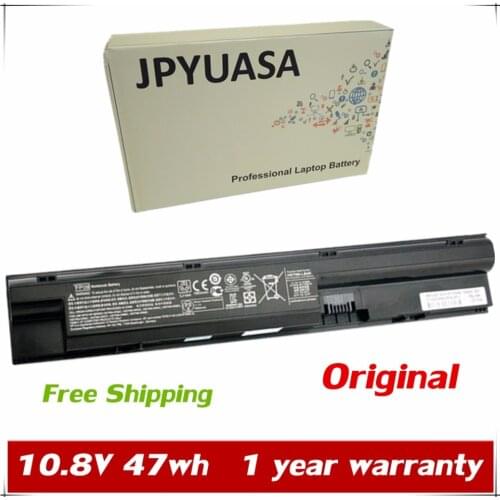 7XINbox 10.8V 47wh FP06 FP09 Laptop Battery For HP ProBook 440 445 450 455 470 G0 G1 for ElitePad 900 G1 HSTNN-IB4J H6L26AA