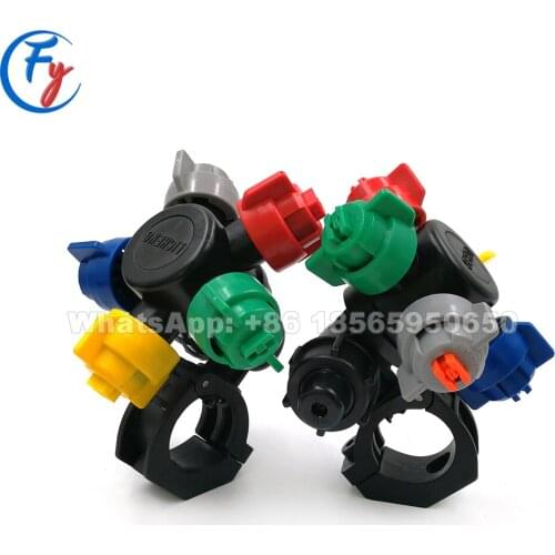 Agricultural Drone Spray System Accessories Nozzle, Multiple Nozzle Body Assemblies for Dry Booms, 5 Heads Wet Boom Spray Nozzle