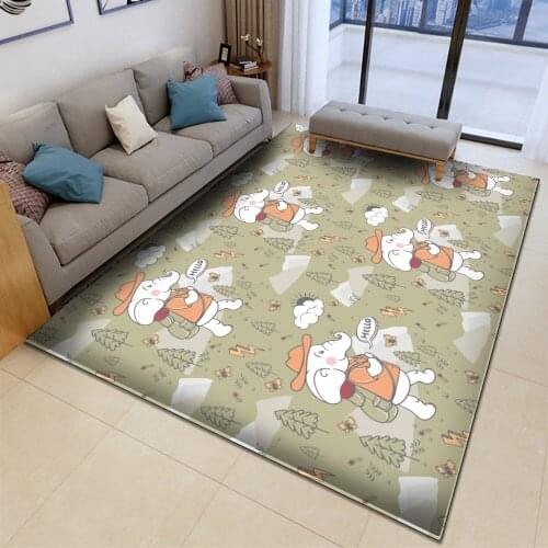 Cute Animal Elephant Kids Rugs Childrens Carpets For Baby Home Living Room Bedroom Parlor Kitchen Door Floor Bath Mats Carpet