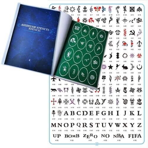 Трафареты для тату FLANCH China At AliExpress