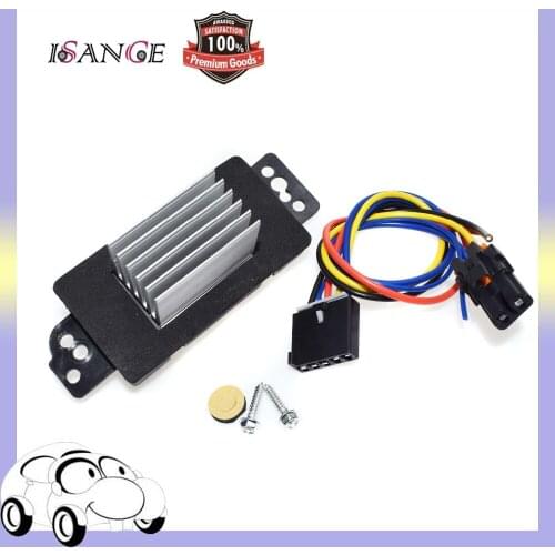 ISANCE AC Blower Motor Resistor Regulator Control For Chevrolet Impala Pontiac Buick OEM# 15850268 22754990 1581727 15827491
