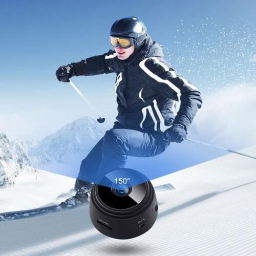 A9 Mini 1080P Full HD Wireless WiFi Indoor/Outdoor IP Mini Camcorder IR Night Vision Micro Camera150 Degree Viewing Angle