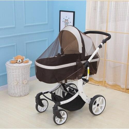 Summer Mosquito Net Baby Stroller Pushchair Mosquito Insect Shield Net Safe Infants Protection Mesh Stroller Accessories 150cm