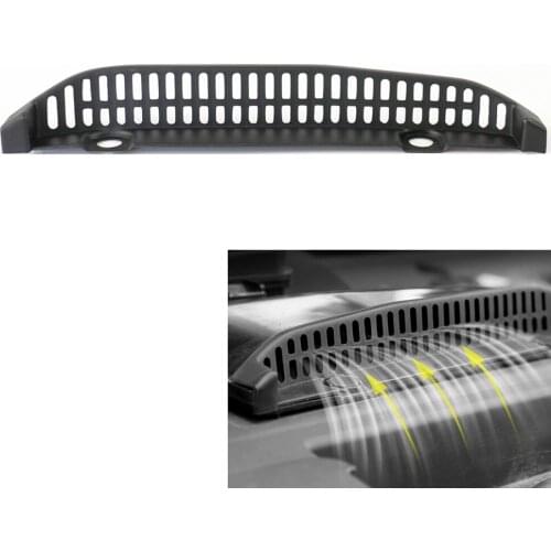 Car Engine Air Outlet Anti-blocking Protective Cover Vent Trim Sticker For Mitsubishi Outlander 2013-2019 Car-Styling Accessorie