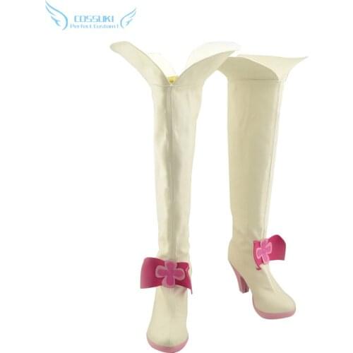Pretty Cure Sakagami Ayumi Cosplay Shoes Boots Professional Handmade ! Perfect Custom for You