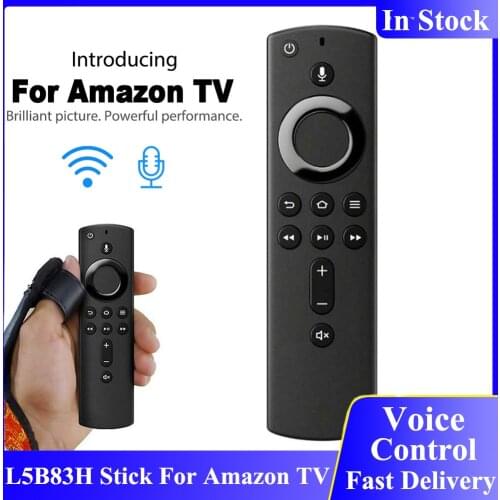 Bluetooth Voice Smart Remote Control Builtin Microphone L5B83H for Amazon Fire Tv Stick 4K Fire Tv Stick with Alexa Voice Remote
